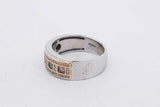 0.35cttw Diamond Ring In 10k White Gold 7.2 Grams Size 9.75 Eb0626wxzsa