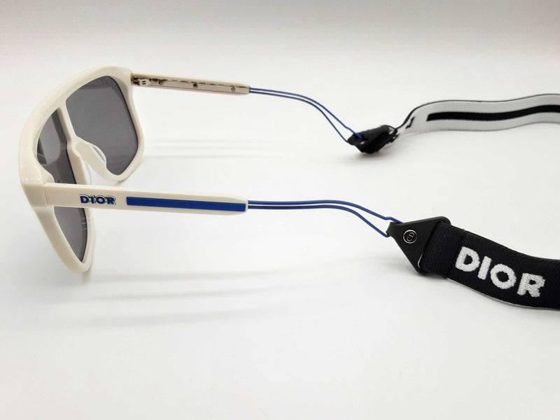 Christian Dior Diorfast M1i Shield White Blue Sunglasses Do0125oozde