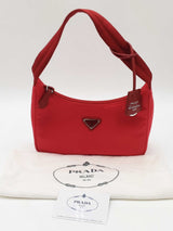 Prada Tessuto Red Nylon Re-edition Shoulder Bag Eb0826wordu