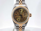 Rolex Lady Datejust 26mm 18k Yg Stainless Automatic Watch Sd1225wzxzsa