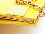 Salvatore Ferragamo Vara Mini Chain Shoulder Bag In Pebbled Leather Fw1026lzxdu
