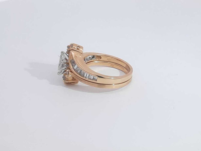 1.70 Cttw Diamond 14k Yellow Gold Ring 7.9 Grams Size 7 Aa0325eorsa