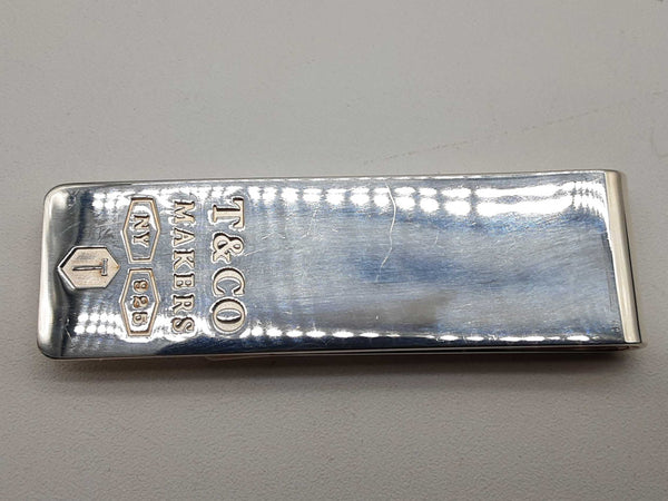 Tiffany & Co. 0.925 Sterling Silver 25.1g Money Clip Do0525lxzde