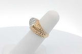 0.82cttw Diamond Ring In 18k Yellow Gold 6.8 Grams Size 4.75 Eb0826irxsa