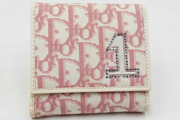 Christian Dior Diorissimo 2004 Compact Canvas Wallet Eb1125rxdu