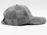 Louis Vuitton Damier Denim 3d Cap M7534m Blue Aa0126ocrsa