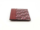 Gucci Card Holder Wallet In Gg Shadow Coated Canvas Fw0825lzxdu