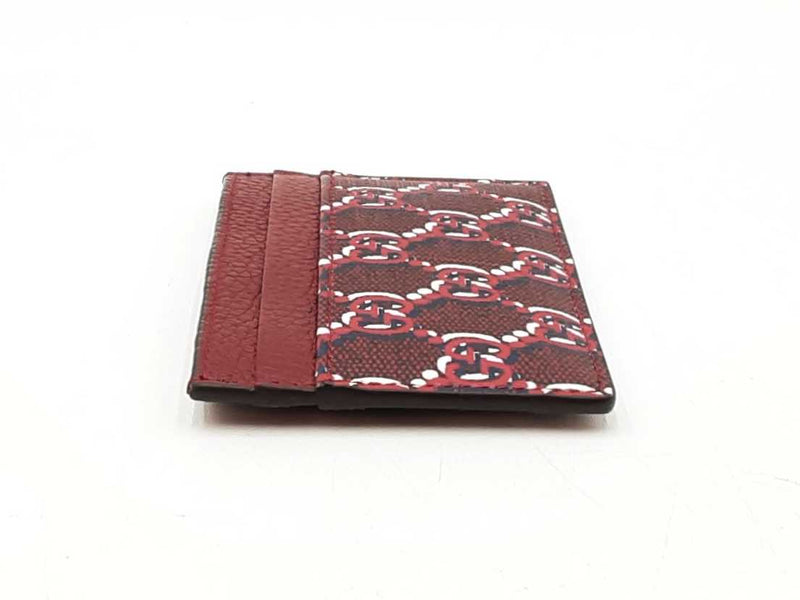Gucci Card Holder Wallet In Gg Shadow Coated Canvas Fw0825lzxdu