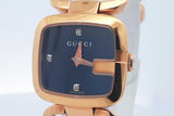 Gucci 24mm Quartz Gold Tone Stainless Steel Watch Eb0126lrxdu