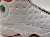 Nike Air Jordan 13 Retro "History Of Flight" Sneakers In White & University Red Size 8.5 Fw0526pxdu