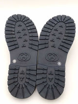 Gucci Gg Supreme Monogram Horsebit Slippers Uk Size 11 Eb0926oxzsa