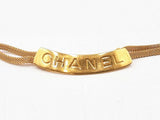 Chanel Gold-tone Logo Buckle & Mesh Belt Fw0725czxdu
