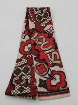 Louis Vuitton Street Monogram Silk Bandeau Scarf Eb1026oxzsa