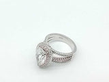 4.4 Dwt Lab Grown Diamond 8 Grams 14k White Gold 14k Size 7 Mk0925orrzmia