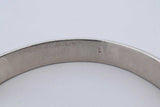 925 Sterling Silver Cuff Bracelet 27.5 Grams Eb1024losa