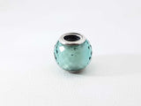 Pandora "Petite Facets" Synthetic Green Quartz Charm In Silver 2.1g Fw0926rdu
