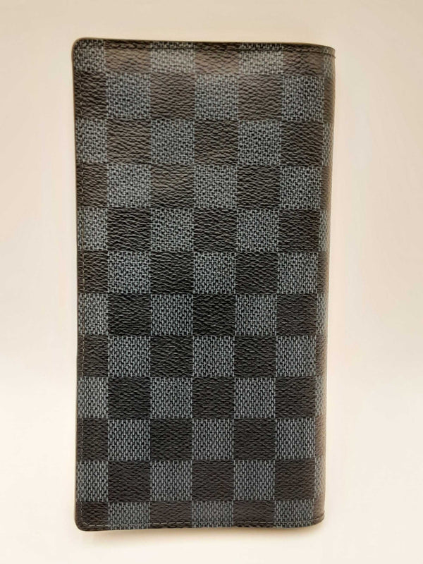 Louis Vuitton Damier Graphite Long Wallet Eb0724lxzdu