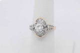 1.71cttw Diamond Ring In 18k Yellow Gold 5.4 Grams Size 6 Eb0625lizxsa