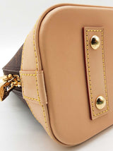 Louis Vuitton Alma Brown Monogram Crossbody Bag Do0525cxzde
