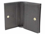 Gucci Double Gg Maramount Black Wallet Aa0726lrzsa