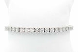 2.52cttw Diamond Tennis Bracelet In 14k White Gold 13 Grams 7 Inch Eb0926lxxzsa