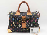 Louis Vouitton X T Murakami Speedy 30 In Monogram Multicolor Canvas Fw0626ccxdu