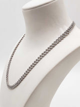 20.0 Cttw Natural Diamonds 10k Gold 31.6g Cuban Chain 16.5 In Do0226wxzxde