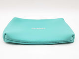 Chanel Vip Tiffany Teal Blue Neoprene Cosmetic Bag Do0225oxde