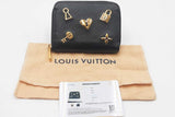 Louis Vuitton Black Epi Leather Love Lock Zippy Coin Purse Wallet Eb0626lcrdu