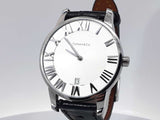 Tiffany & Co. Atlas Stainless Steel 37mm Quartz Watch Sd0525izxsa