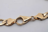 10k Yellow Gold Figaro Chain Necklace 30.3 Grams 22 Inch Eb0226llxzsa