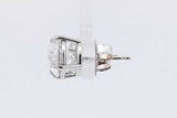 3.02cttw Diamond Stud Earrings In 14k White Gold 2.1 Grams Eb0426cxxzsa