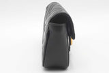 Gucci Chevron Quilted Black Leather Marmont Mini Shoulder Bag Eb0626wrxsa