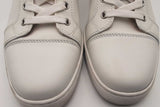 Christian Louboutin High Top White Leather Sneakers Size 41 Eb0325orxsa