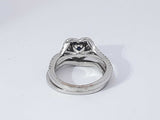 1.41 Cttw Diamond 14k White Gold Wedding Set 7 Grams Size 7 Aa1025przsa