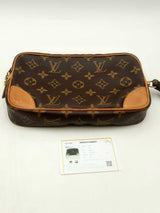 Louis Vuitton Monogram Marly Dragonne Wristlet Eb0125wcesa