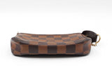 Louis Vuitton Mini Pochette Accessoire In Damier Ebene Coated Canvas Fw1225ozxdu