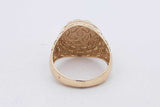 10k Yellow Gold Nugget Ring 3 Grams Size 10 Eb0726lwrsa