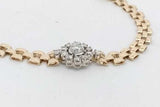 0.93cttw Diamond Bracelet In 14k Yellow Gold 11.8 Grams 7 Inch Eb0826lrxzsa