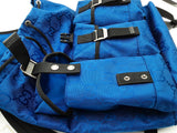 Gucci Blue Econyl Nylon Gg Monogram Off The Grid Backpack Eb0626rxzsa