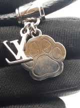 Louis Vuitton Paw Bracelet In Monogram Eclipse Coated Canvas 8 Inch Fw0126lxzdu