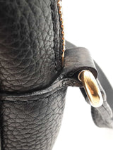 Gucci Soho Disco Crossbody Bag In Black Pebbled Leather Fw1125wxzdu