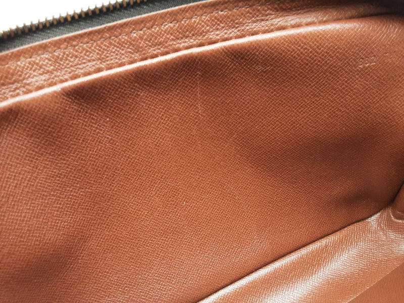 Louis Vuitton Pochette Brown Monogram Clutch Do0425pirde