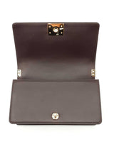 Chanel Boy Bag In Dark Brown Quilted Lambskin Fw0725lixzdu