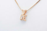 Approx. 1.01ctw Diamond 14k Yellow Gold Pendant & Chain 3.3 Grams Eb1124wxxzdu