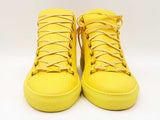 Balenciaga Arena Neon Yellow High-top Sneakers Size 12 Sd0926lzxdu