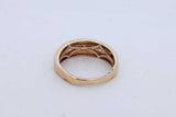0.7cttw Diamond Ring In 10k Yellow Gold 3.4 Grams Size 9 Eb0926wxzde