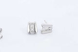 Approx. 0.3ctw Diamond Earrings In 14k White Gold 1.3 Grams Eb0724rxsa