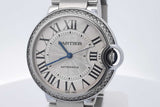 Cartier Ballon De Cartier 36mm Automatic Stainless Steel Watch Eb0226pxxzsa