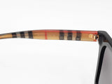 Burberry Elsa Black & Nova Check Sunglasses Fw0925czdu